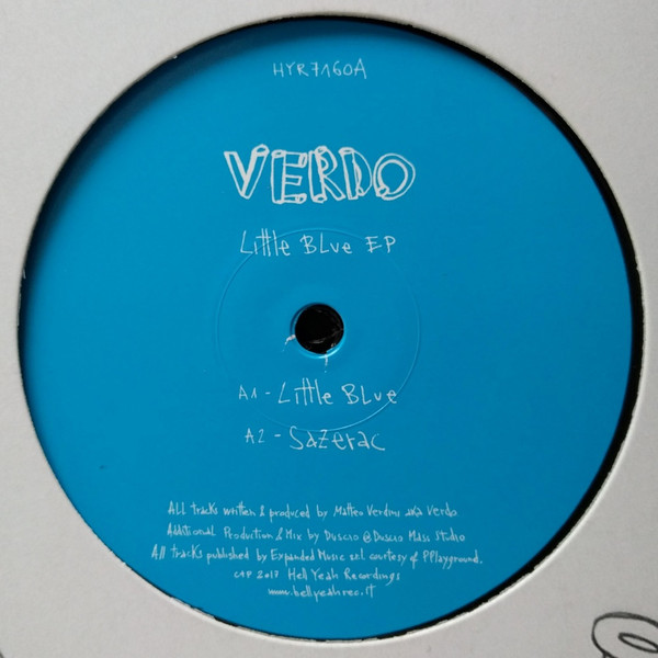 Verdo - Little Blue EP - Vinyl Record 12" image 1