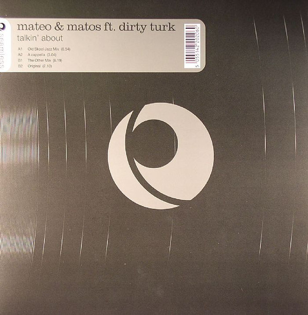 Mateo & Matos - Talkin' About - Used Vinyl Record 12" image 1