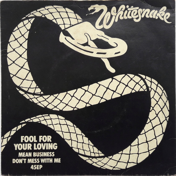 Whitesnake - Fool For Your Loving - Used Vinyl Record 7" image 1