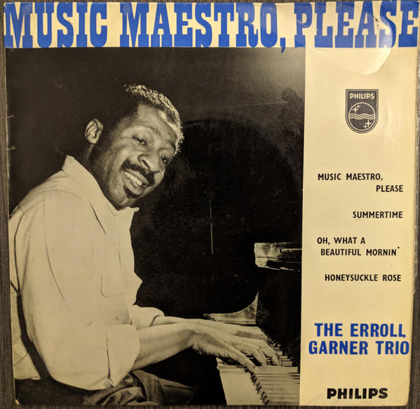 Erroll Garner Trio - Music Maestro, Please - Used Vinyl Record 7" image 1