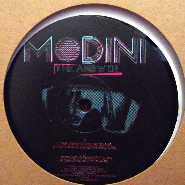 Modini - Answer - Vinyl Record 12" image 1
