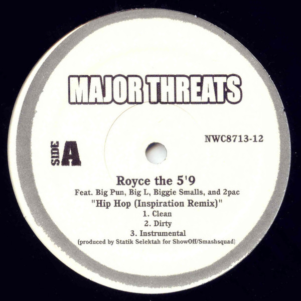 Royce Da 5'9" - Hip Hop (Inspiration Remix) / What's Happening (Showo image 1