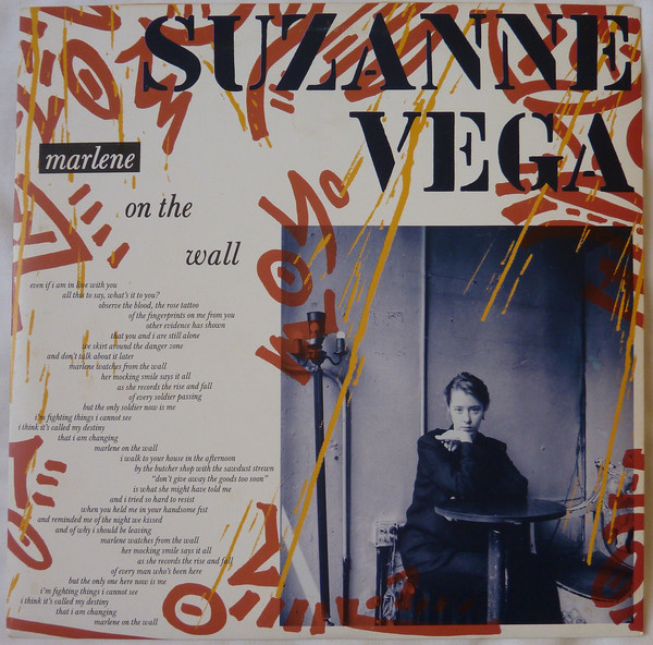 Suzanne Vega - Marlene On The Wall - Used Vinyl Record 10" image 1
