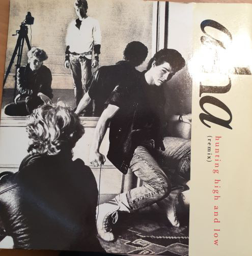 a-ha - Hunting High And Low (Remix) - Used Vinyl Record 7" image 1