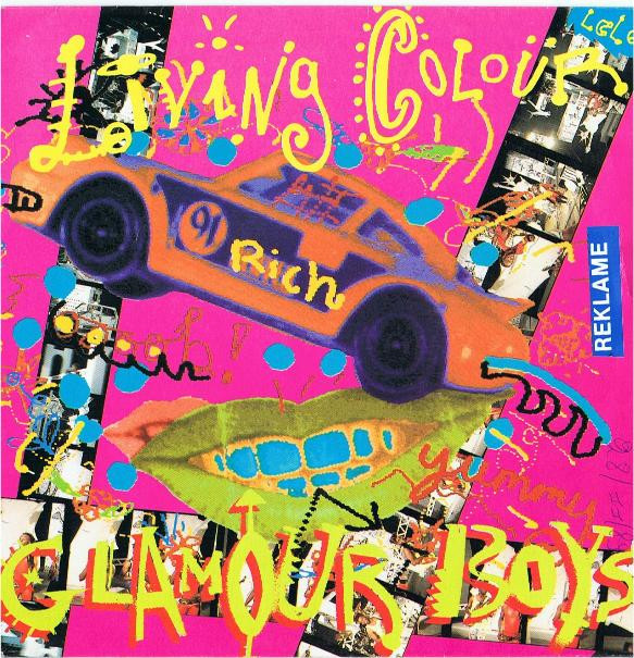 Living Colour - Glamour Boys - Used Vinyl Record 7" image 1