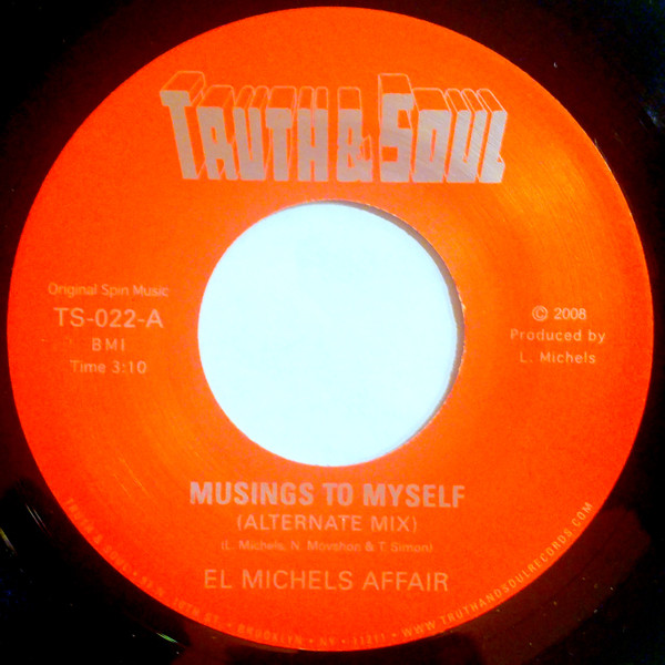 El Michels Affair - Musings To Myself - Vinyl Record 7" image 1