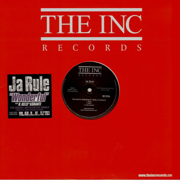 Ja Rule - Wonderful - Used Vinyl Record 12" image 1