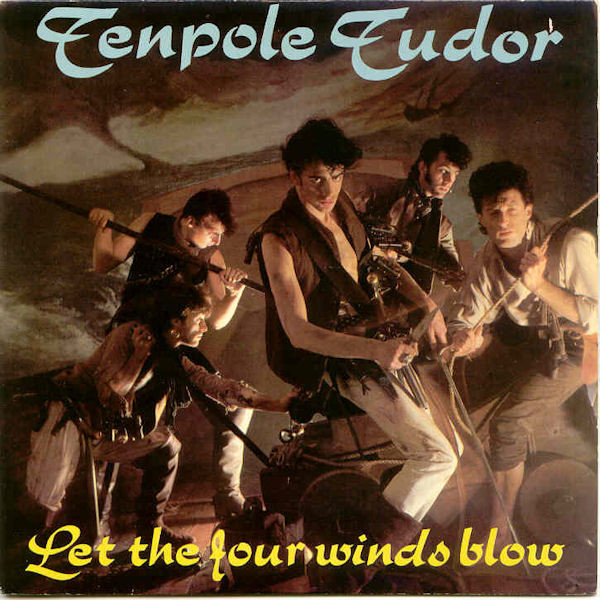 Tenpole Tudor - Let The Four Winds Blow - Used Vinyl Record 7" image 1