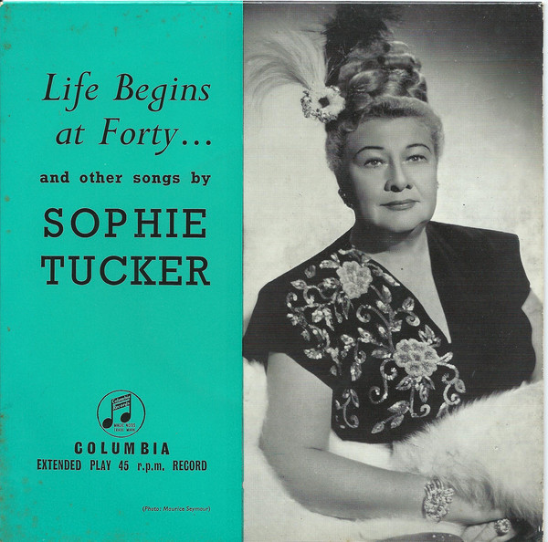 Sophie Tucker - Life Begins At Forty........And Other Songs - Used Vi image 1