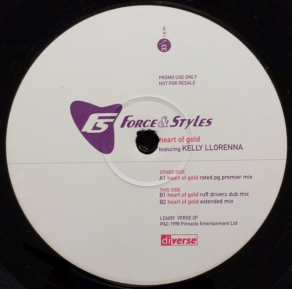 Force & Styles - Heart Of Gold - Used Vinyl Record 12" image 1