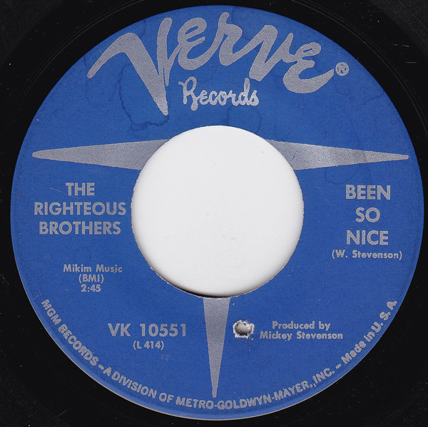 Righteous Brothers - Been So Nice / Stranded In The Middle Of Noplace image 1