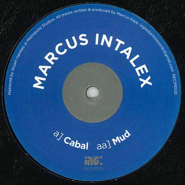 Marcus Intalex - Cabal / Mud - Vinyl Record 12" image 1