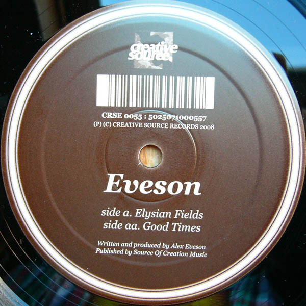 Eveson - Elysian Fields / Good Times - Vinyl Record 12" image 1