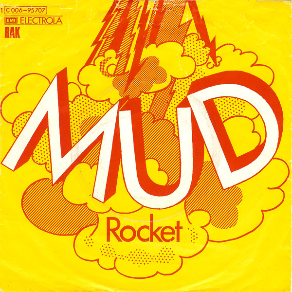 Mud - Rocket - Used Vinyl Record 7" image 1
