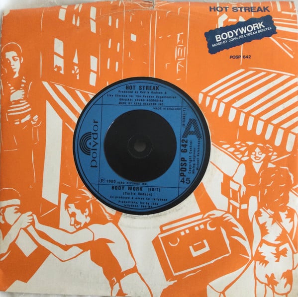 Hot Streak - Body Work (Edit) - Used Vinyl Record 7" image 1
