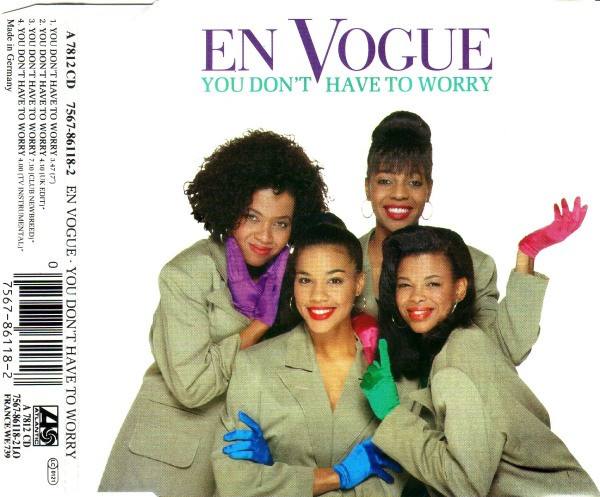 En Vogue - You Don't Have To Worry - Used CD image 1