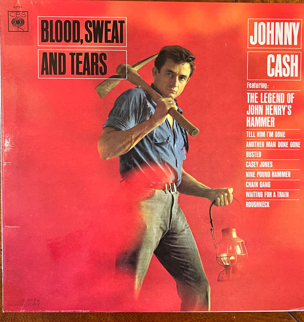 Johnny Cash - Blood, Sweat And Tears - Used Vinyl Record image 1