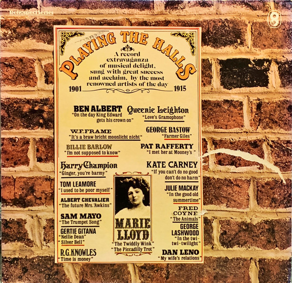 Various - Playing The Halls - Used Vinyl Record image 1