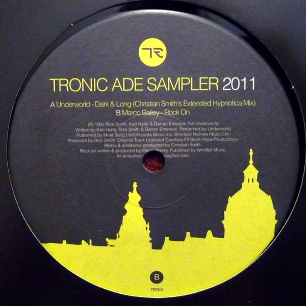 Various - Tronic Ade Sampler 2011 - Vinyl Record 12" image 1