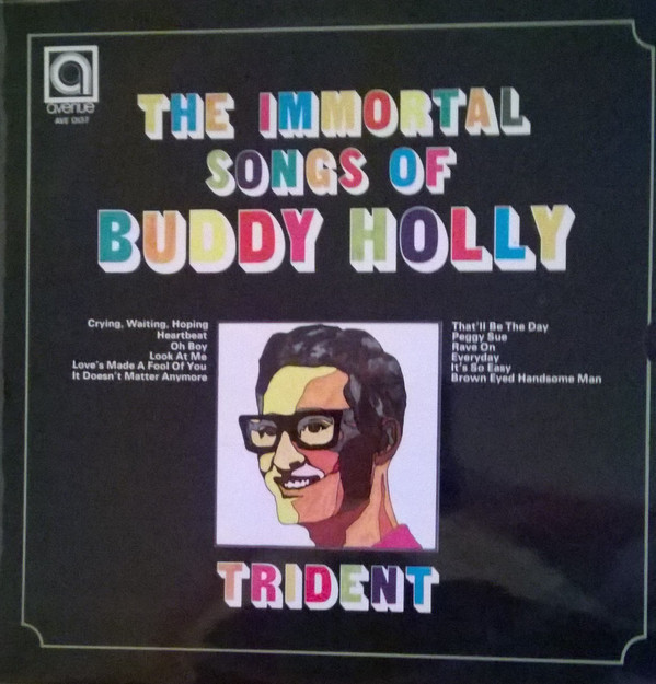 Trident - Immortal Songs Of Buddy Holly - Used Vinyl Record image 1