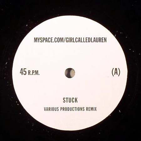 Lauren Pritchard - Stuck (Remixes) - Vinyl Record 10" image 1