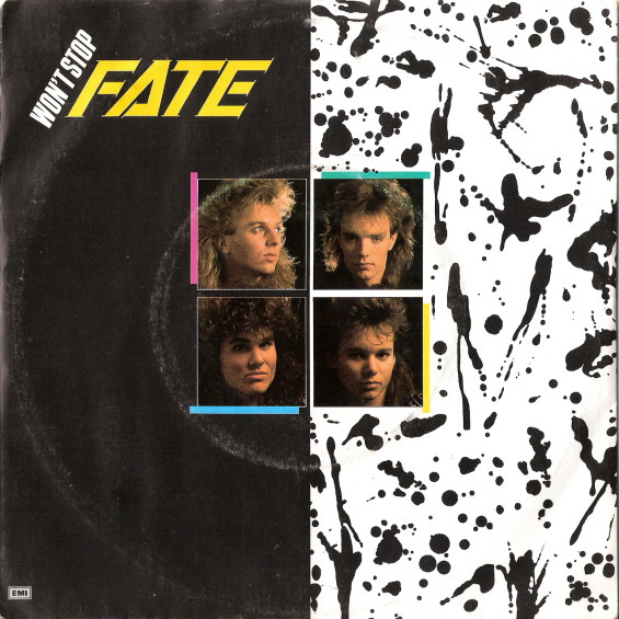 Fate - Won't Stop - Used Vinyl Record 7" image 1