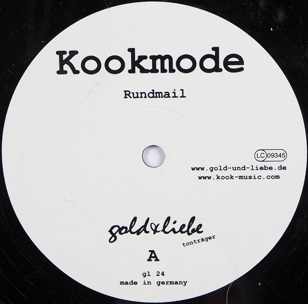 Kookmode - Rundmail / Unsubscribe - Vinyl Record 12" image 1