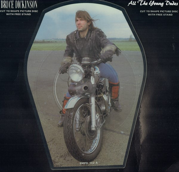 Bruce Dickinson - All The Young Dudes - Used Vinyl Record 7" image 1