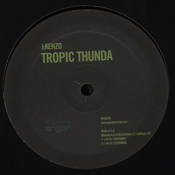 J:Kenzo - Tropic Thunda / Counteraction - Vinyl Record 12" image 1