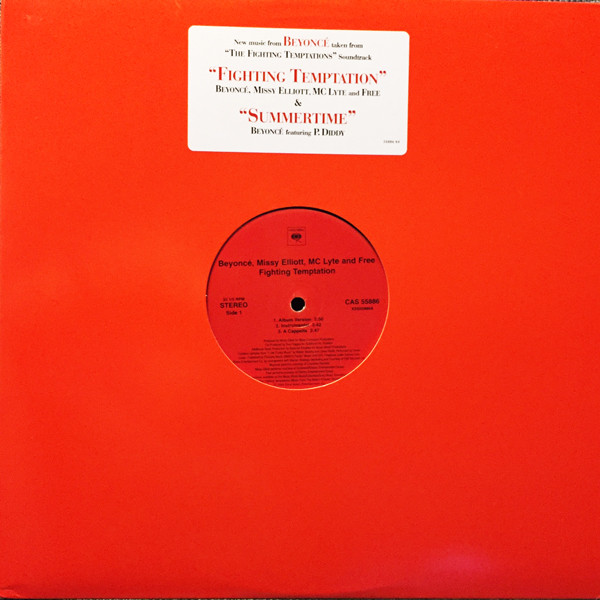 Beyonce - Fighting Temptation / Summertime - Used Vinyl Record 12" image 1