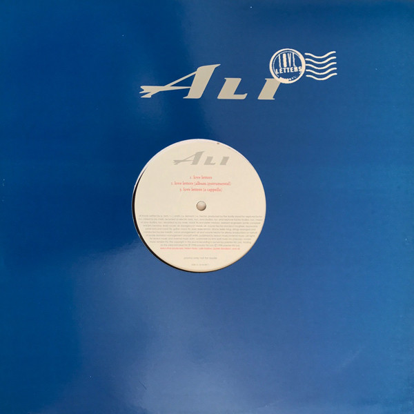 Alistair Tennant - Love Letters - Used Vinyl Record 12" image 1