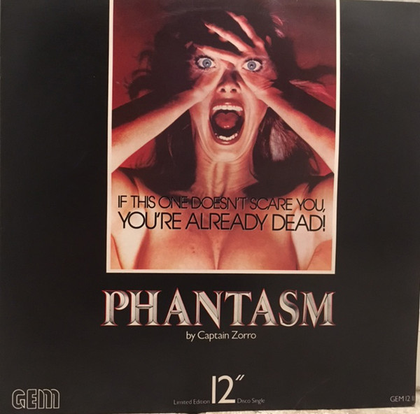 Captain Zorro - Phantasm - Used Vinyl Record 12" image 1