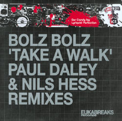 Bolz Bolz - Take A Walk (Paul Daley & Nils Hess Remixes) - Used Vinyl image 1