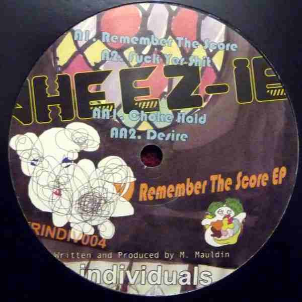 DJ Wheez-ie - Remember The Score EP - Vinyl Record 12" image 1