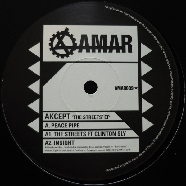 Akcept - Streets EP - Vinyl Record 12" image 1