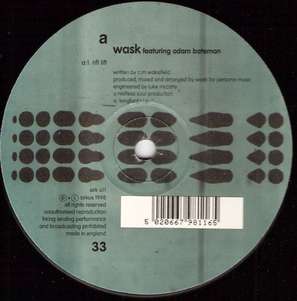 Wask - Rift Lift - Used Vinyl Record 12" image 1