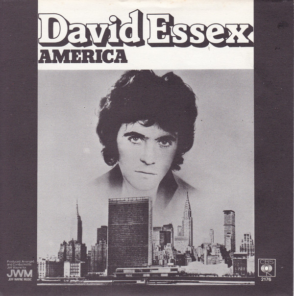 David Essex - America - Used Vinyl Record 7" image 1