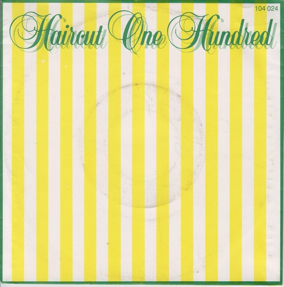 Haircut One Hundred - Love Plus One - Used Vinyl Record 7" image 1