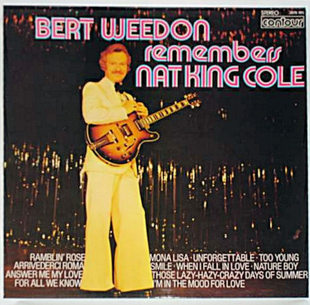 Bert Weedon - Remembers Nat King Cole - Used Vinyl Record image 1