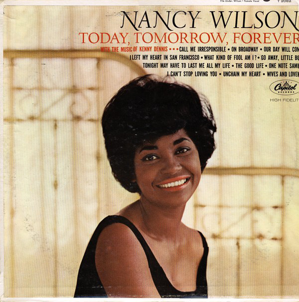 Nancy Wilson - Today, Tomorrow, Forever - Used Vinyl Record image 1