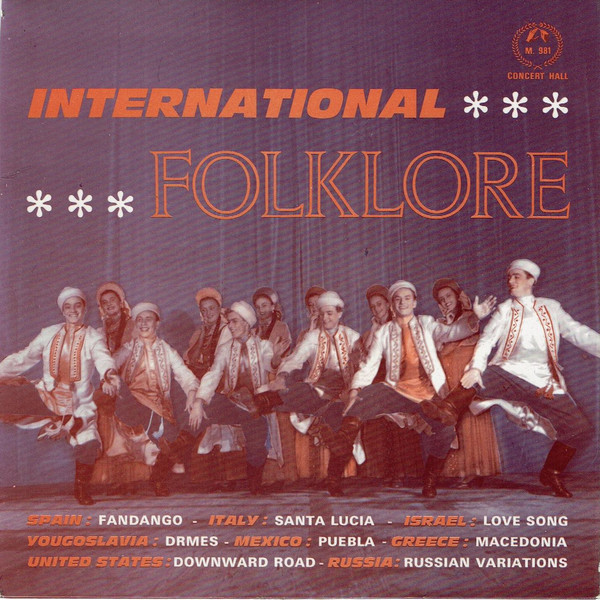 Various - International Folklore - Used Vinyl Record 7" image 1
