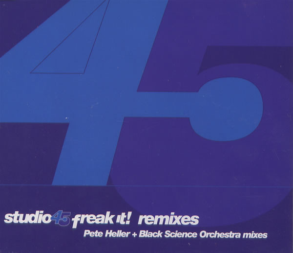 Studio 45 - Freak It! Remixes - Used CD image 1