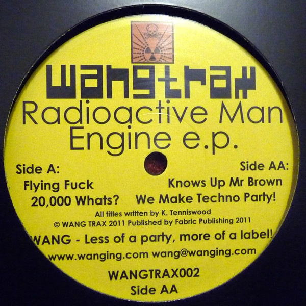 Radioactive Man - Engine E.P. - Vinyl Record 12" image 1