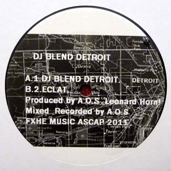 DJ Blend - Detroit - Vinyl Record 12" image 1