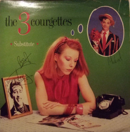 Three Courgettes - Substitute - Used Vinyl Record 7" image 1