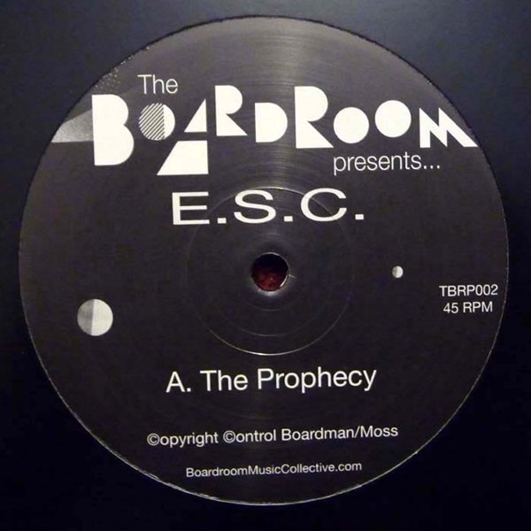 E.S.C. - Prophecy EP - Vinyl Record 12" image 1