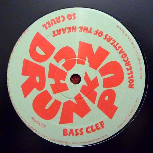 Bass Clef - Rollercoasters Of The Heart / So Cruel - Vinyl Record 12" image 1