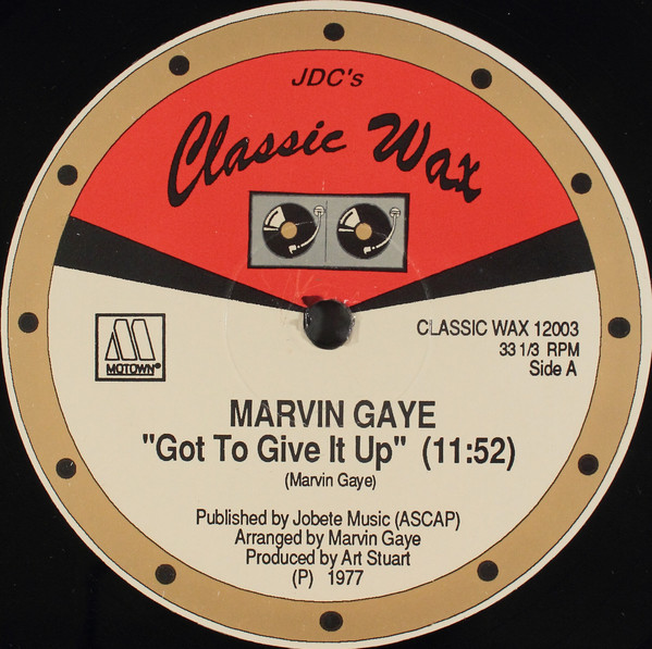Marvin Gaye - Got To Give It Up / Brick House / All Night Long - Viny image 1
