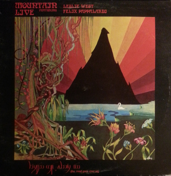 Mountain - Live (The Road Goes Ever On) - Used Vinyl Record image 1