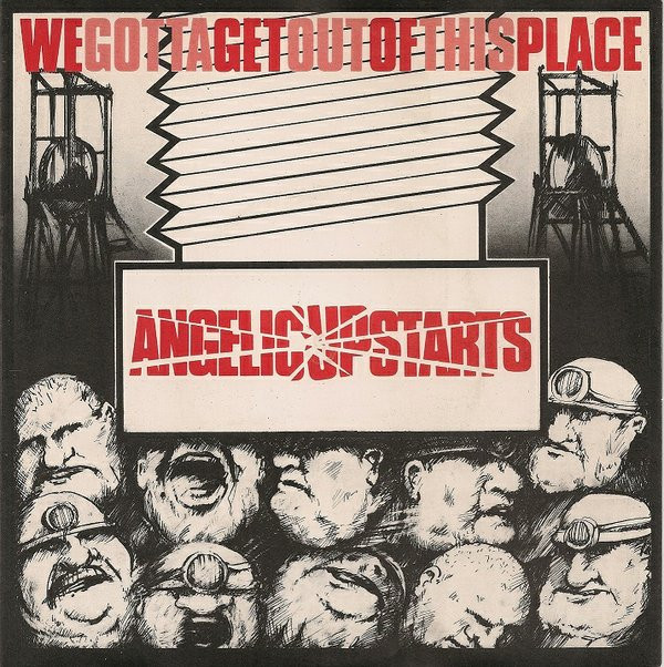 Angelic Upstarts - We Gotta Get Out Of This Place - Used Vinyl Record image 1